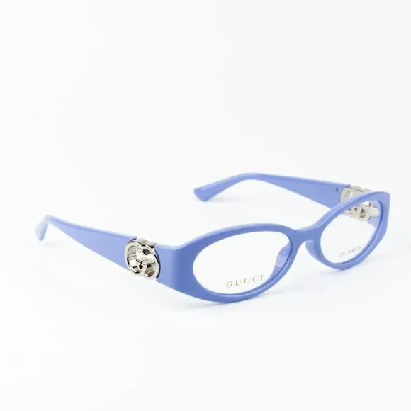 NEW Gucci GG1693O 003 Violet Women Oval Eyeglasses GG 1693O - Picture 5 of 10